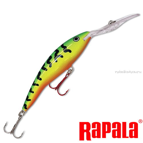 Воблер Rapala Tail Dancer 70мм / 9 гр /Заглубление: 2,7 - 3,6 м /  цвет:  TD07-FT