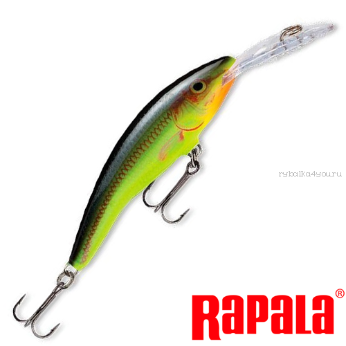 Воблер Rapala Tail Dancer 70мм / 9 гр /Заглубление: 2,7 - 3,6 м /  цвет:  TD07-HC