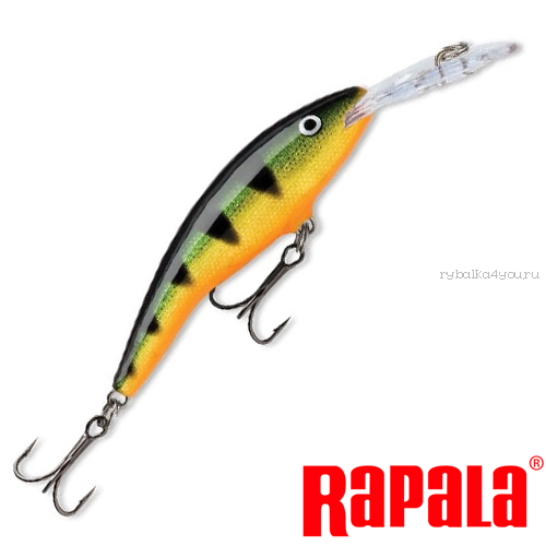 Воблер Rapala Tail Dancer 70мм / 9 гр /Заглубление: 2,7 - 3,6 м /  цвет:  TD07-P