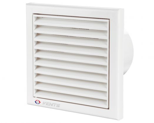 Вентилятор Vents 150 К (косые жалюзи с сеткой)