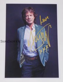 Автограф: Мик Джаггер. The Rolling Stones