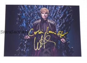 Автограф: Лина Хиди. Игра престолов / Game of Thrones