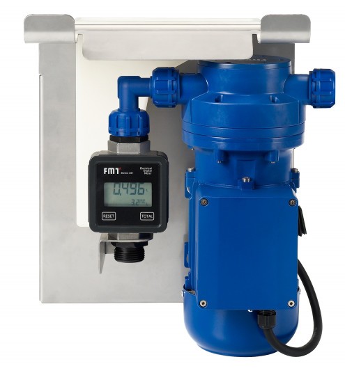 Насос для мочевины, 35 л/мин, 220 В, комплект для IBC резервуара, автоматический пистолет, счетчик 25228001