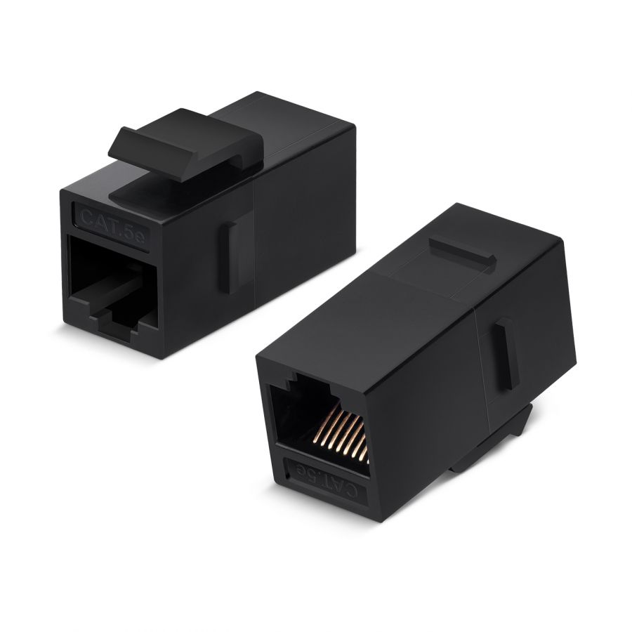 CABEUS CA-KJ-8P8C-C5E ПРОХОДНОЙ АДАПТЕР ФОРМАТА KEYSTONE, RJ45-RJ45 (8P8C), КАТЕГОРИЯ 5Е