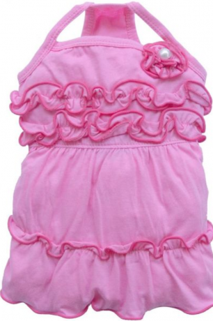 Летнее платье-сарафан" Розочка" розовое(XS, L, XL)