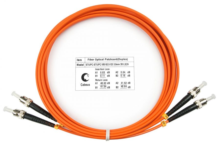 CABEUS FOP-62-ST-ST-3M ШНУР ОПТИЧЕСКИЙ 7637c
