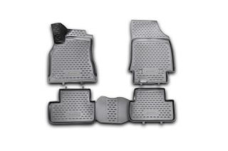 Коврики 3D в салон RENAULT Fluence 2010->, 4 шт. (полиуретан)