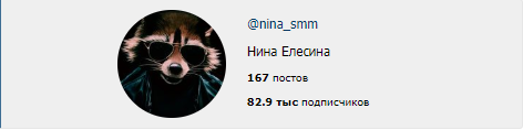 Instagram в 2018 (Нина Елесина)