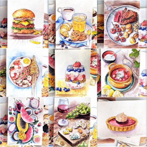[ВсемАрт] Food-скетчинг (Анна Белоусова)