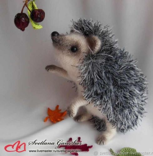 [Игрушка] Мастер класс - ёжик Тишка (Светлана Гансиор)