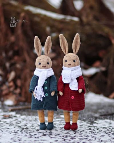 Зайки Агния и Агата (zoo_toys_)