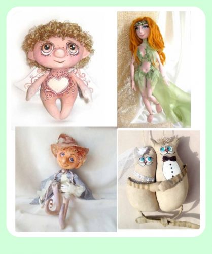 Текстильные куклы и игрушки (Юлия Проскурина)