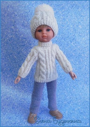 МК 'Зимние фантазии Комплект для мальчика' для всех типов тел кукол Paola Reina (Елена Будыкина)