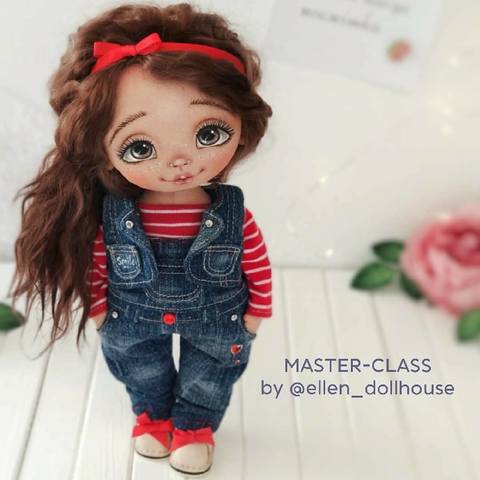Текстильная кукла (ellen_dollhouse )