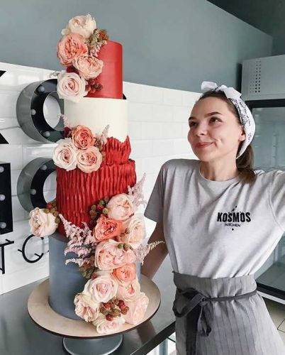 Свадебные торты, секреты, лайфхаки (kosmos_kitchen)