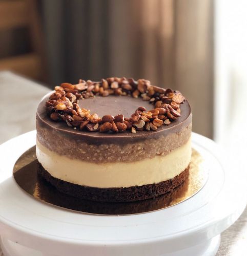 Мини-курс Торт 'Сникерс' с двумя вариантами основы (Мария Липская)