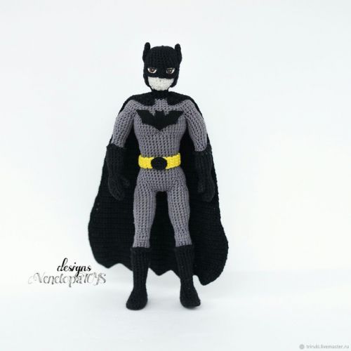 Мастер-класс 'Бэтмен' (описание вязания) (Светлана Удальчикова)