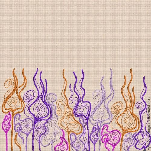 Дизайн машинной вышивки набор 'Эфирная кайма' bt149 [Дизайн студия Bogdan]