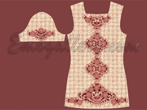 Дизайн машинной вышивки 'Магия'_ришелье (embgallery)