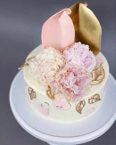 [Make Cake] Бисквитный торт «Манго - Смородина - Шоколад» (Анастасия Лазарева)