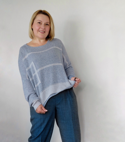 [Triskele] Джемпер'Cash Block' (Лена Родина)