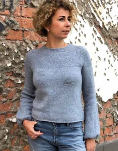 [Вязание] Джемпер «The Cycle» (Людмила Аксеник)