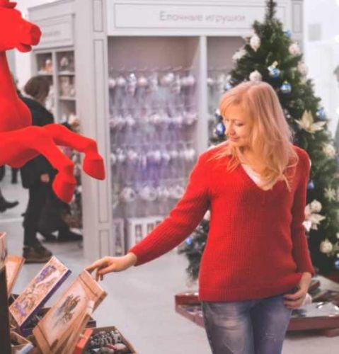 [Вязание] МК Пуловер Red (Анна Котова, knittedbird)