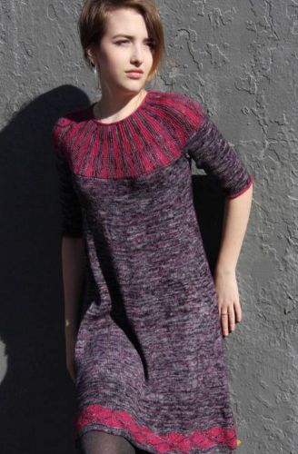 [Вязание] Платье «Шипы и Бутоны» (Людмила Аксеник, mrs_knowall)