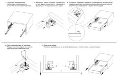 Купить Шариковые направляющие 350 мм скрытого монтажа soft-closing Boyard DB8981Zn/350 оптом и в розницу