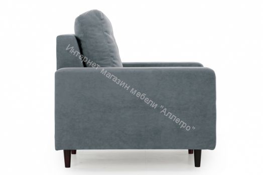 Кресло Лоретт (Galaxy 21 (велюр) серый)