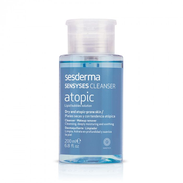 SENSYSES CLEANSER Atopic –  Лосьон липосомальный для снятия макияжа для чувствительной кожи Sesderma (Сесдерма) 200 мл