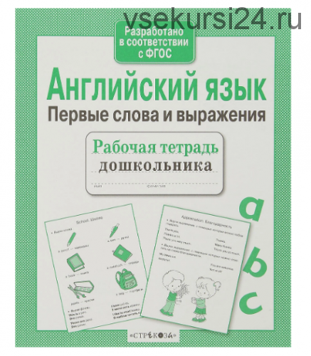 Английский язык. Первые слова и выражения (Ирина Васильева)