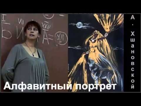 Алфавитный портрет, деньги и матрица (Алла Алиция Хшановская)