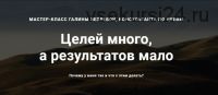 [Мастерская достижения целей] Целей много, а результатов мало. Тариф «Профессионал» (Галина Иевлева)