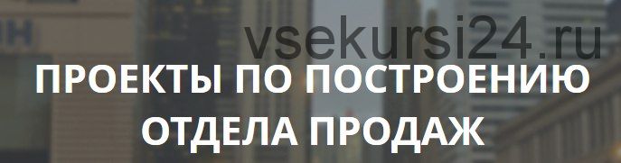 Реализация проектов отделов продаж под ключ, 2016 (Петр Кудасов)