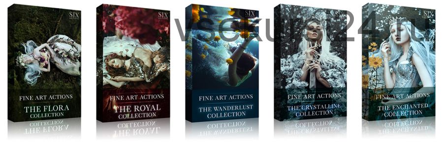 [Fine Art Actions] Набор экшенов для Фотошопа. The Fine Art Bundle + PSD