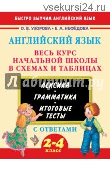 Английский язык. Весь курс начальной школы. 2-4 классы (Ольга Узорова, Елена Нефедова)