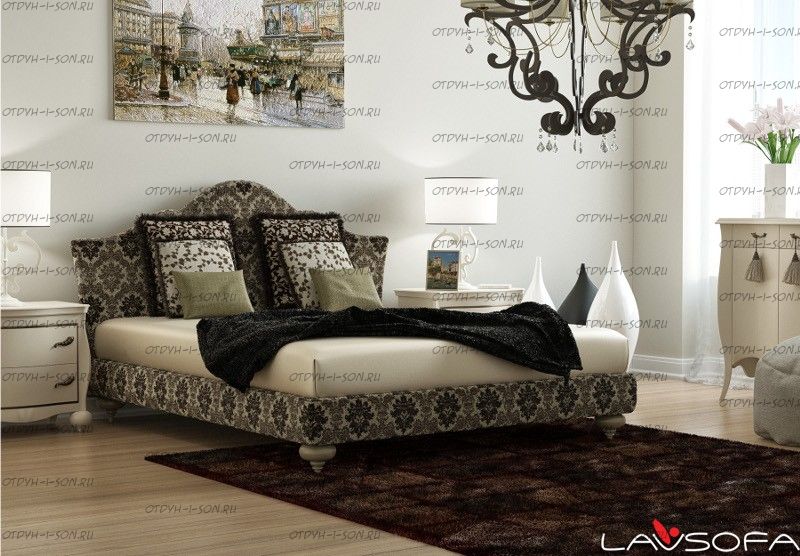 Кровать интерьерная Тривия