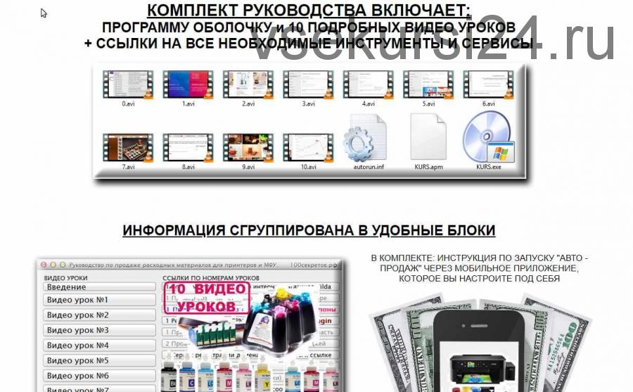 Руководство по заработку в нише товаров для печати используя мобильные приложения и ретаргетинг ЦА (Алексей Фадеев)