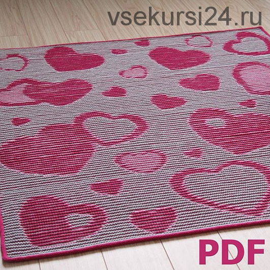 [Вязание] Плед «Heart blanket» (belka_handmade)