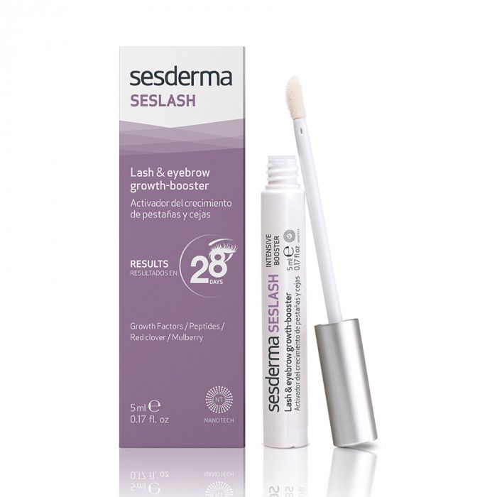 SESLASH Lash & Eyebrow growth booster – Сыворотка активатор роста ресниц и бровей Sesderma (Сесдерма) 5 мл