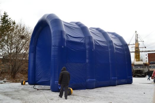 Надувной ангар «ВС-1» из ПВХ