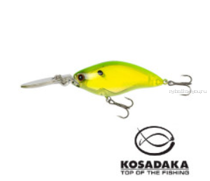 Воблер Kosadaka 3D Crank XD 65F 65мм/ 17,2г/ Загл. 1,5-3,5/ CL