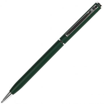 Ручка Slim Silver зеленая