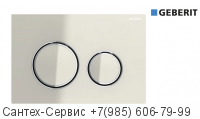 115.884.JL.1 Смывная клавиша Geberit Sigma 21 для двойного смыва