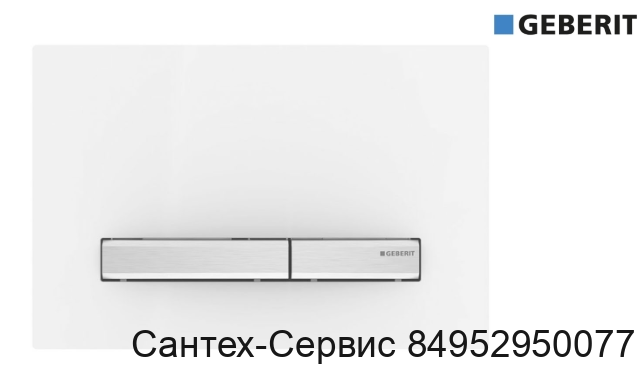 115.788.11.2 Смывная клавиша Geberit Sigma 50 для двойного смыва