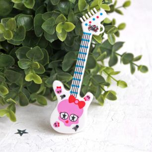 Аксессуар для куклы - Бас гитара 11,5 см. (3 шт.)