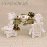 Брошь "Душевное Чаепитие" (KC США)