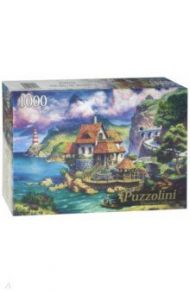 Puzzle-1000 Дом у моря (FPZ1000-9926)