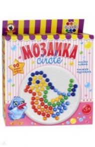 Мозаика "Classic Птичка" 90 элеметнов,круглая плата (03920)